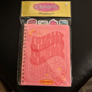Clueless 30th Anniversary Pink Notebook